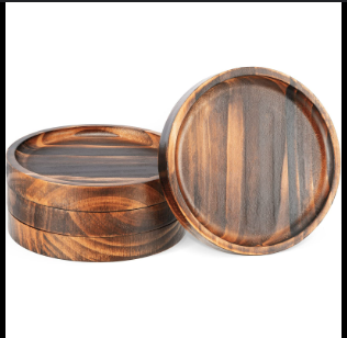 Natural Wood Coasters